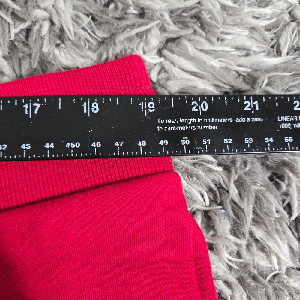 True Religion Mens Jester Red Shine Arch Classic Jogger Sweatpants XL 107629 NEW - Picture 7 of 9